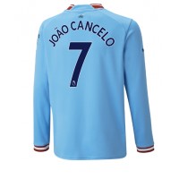 Manchester City Joao Cancelo #7 Fußballbekleidung Heimtrikot 2022-23 Langarm